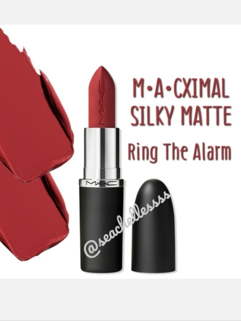 M·A·CXIMAL SILKY MATTE LIPSTICK | Ring The Alarm | Brand New in Box | Authentic